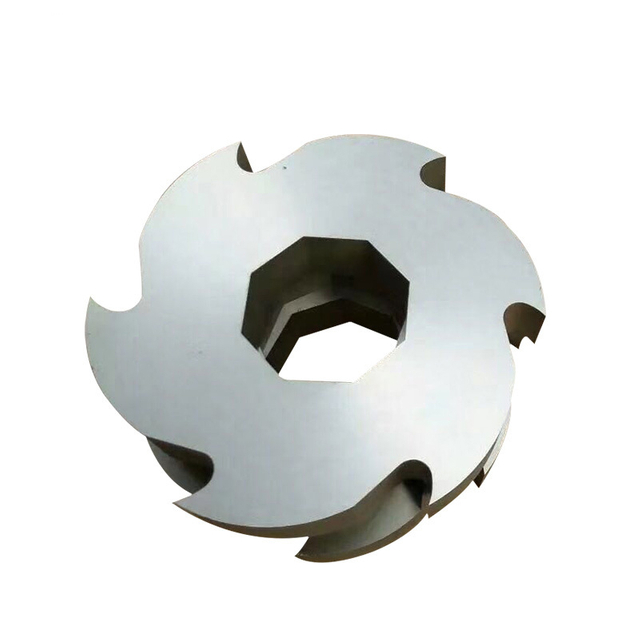 Cuchillas de acero aleado para la trituración de llantas y reciclaje de caucho pesado