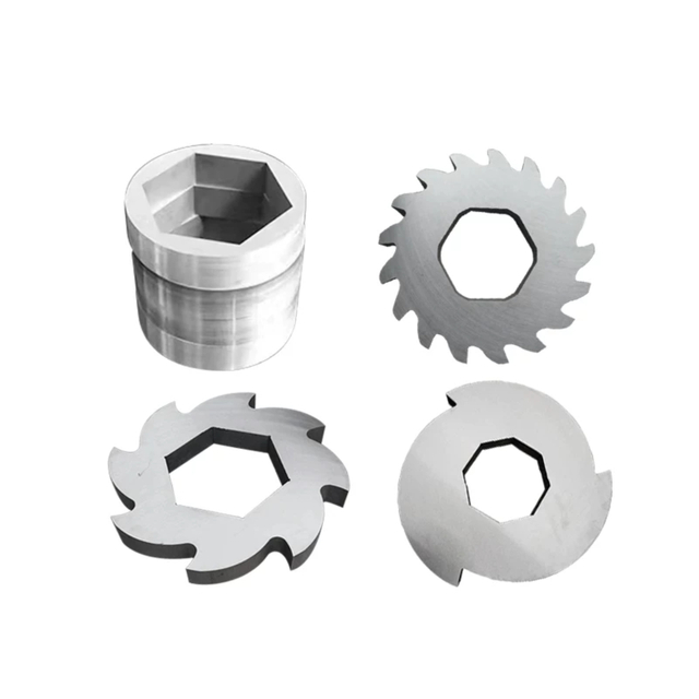 Espaciadores y cuchillas de trituradora personalizados