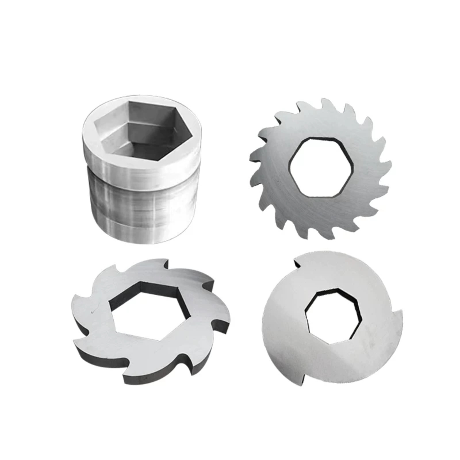 Espaciadores y cuchillas de trituradora personalizados