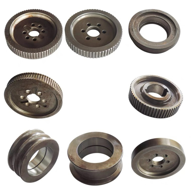 Rueda enderezadora de barras de refuerzo