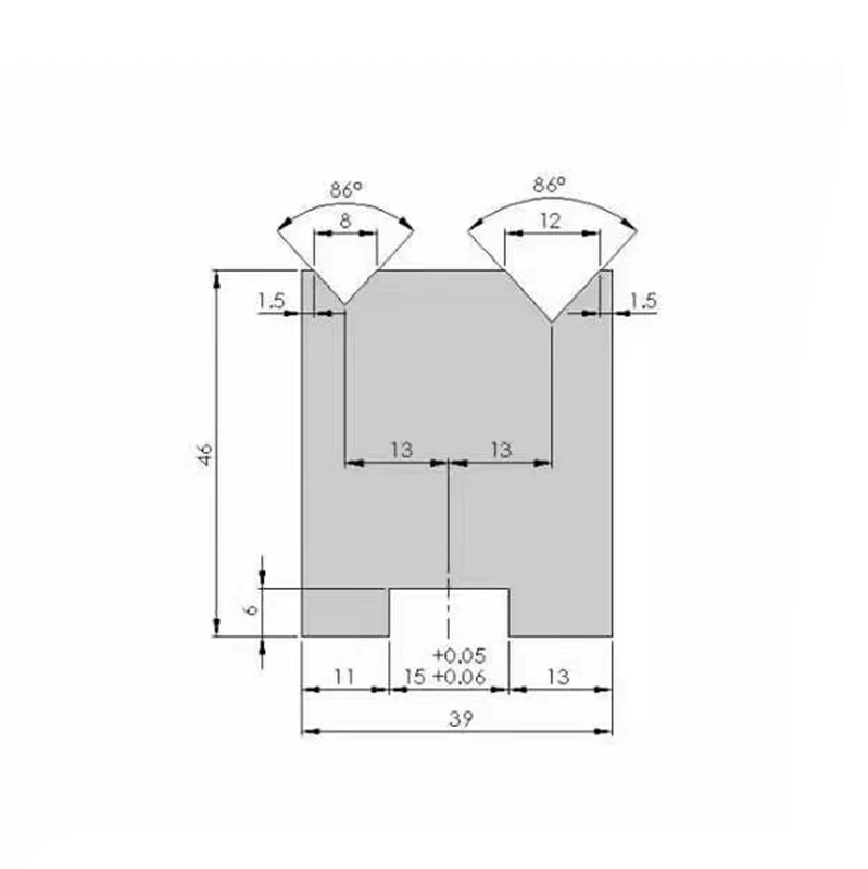 Prensa plegadora Multi-V Die