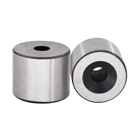 Juego de pernos centrales y casquillos endurecidos para dobladora de varilla