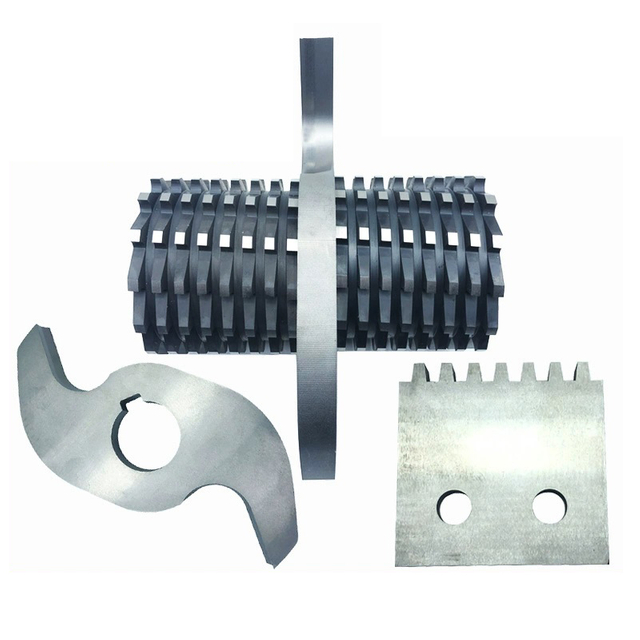 Cuchillas trituradoras de baja velocidad