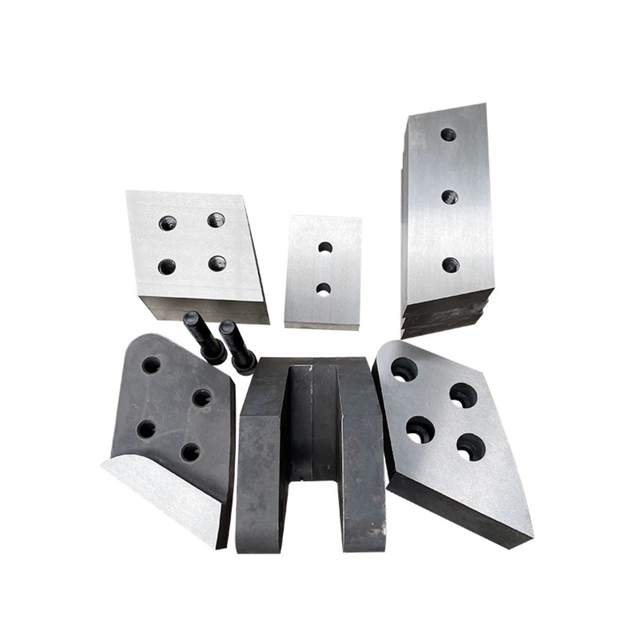 Hojas de tijeras hidráulicas para excavadoras Hoja primaria superior Hoja secundaria superior