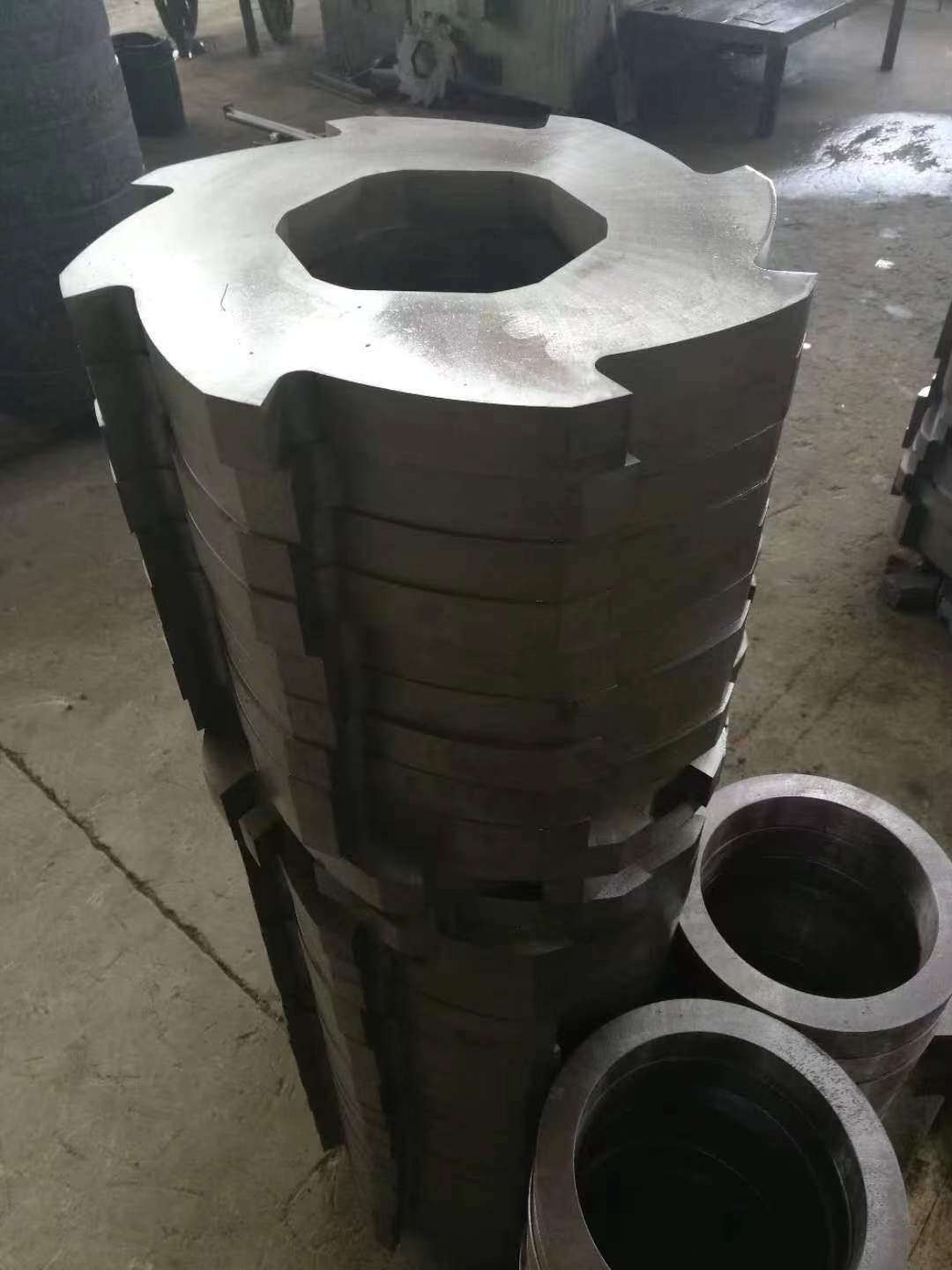 Cuchillas trituradoras de metal