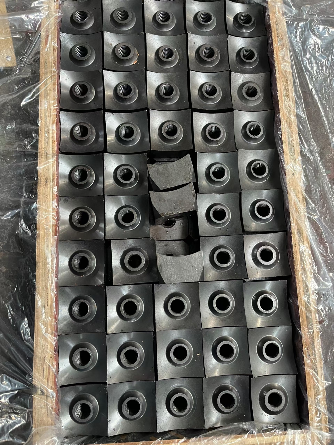 Cuchillas trituradoras de un solo eje