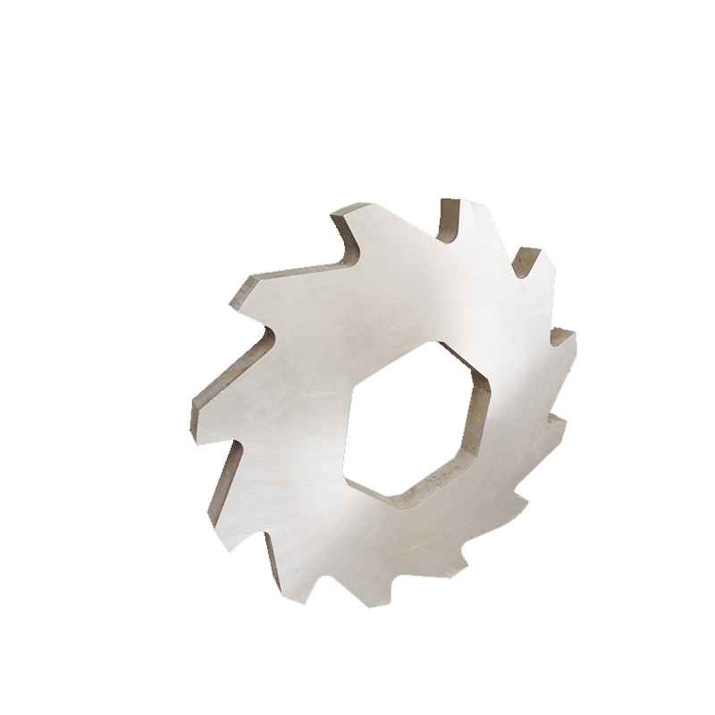 Cuchillas trituradoras de doble eje resistentes al desgaste