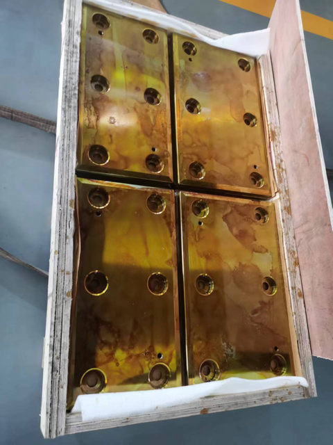 Placa deslizante para laminador