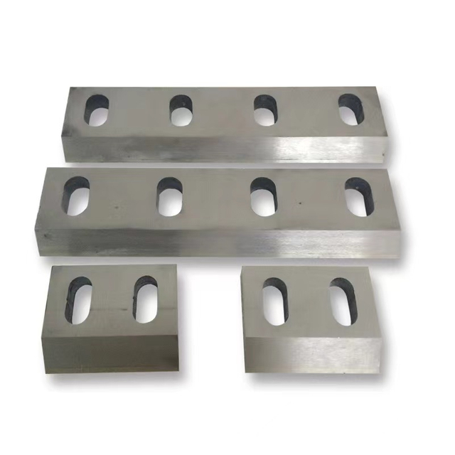 Cuchillas para máquina trituradora de plástico SKD-11 de alto desgaste y cuchillas granuladoras