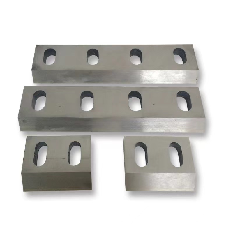 Cuchillas para máquina trituradora de plástico SKD-11 de alto desgaste y cuchillas granuladoras