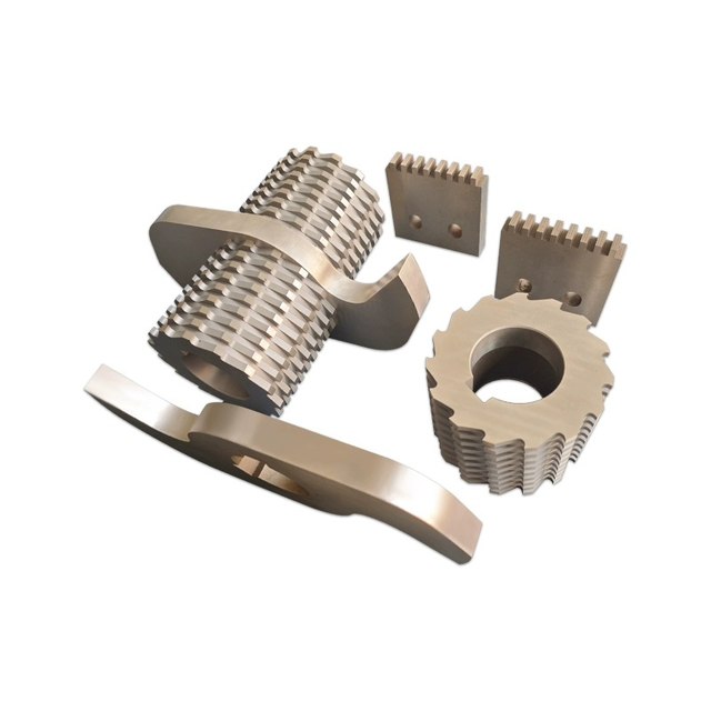 Cuchillas de máquina trituradora de molienda de baja velocidad