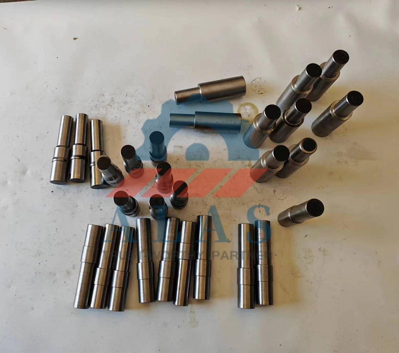 Ejes de pasador doblador de barras de refuerzo de acero 42CrMo AISI 4140 de alta resistencia con enfriamiento integral para dobladores de construcci&oacute;n de alta resistencia