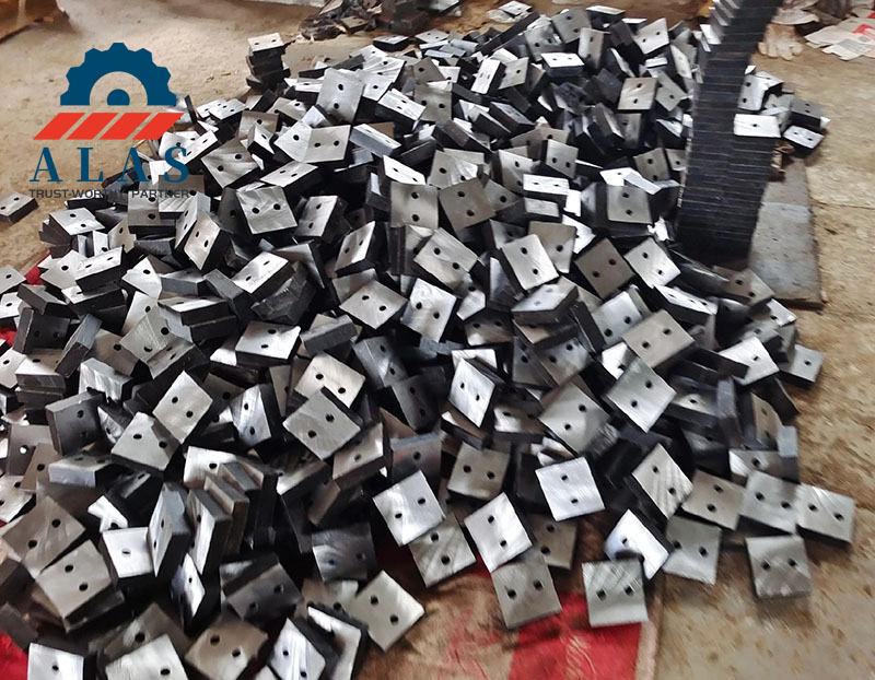 Producci&oacute;n en masa e inventario de f&aacute;brica de hojas de corte de barras de refuerzo de alta resistencia en la f&aacute;brica de ALAS